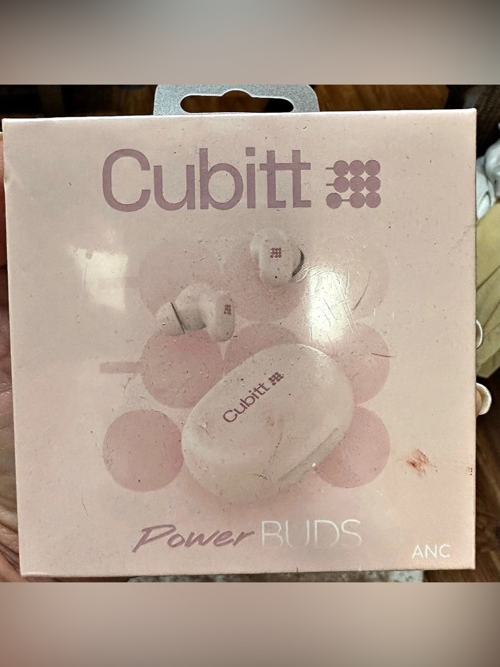 Cubitt Power Buds ANC Wireless Earbuds Pink
